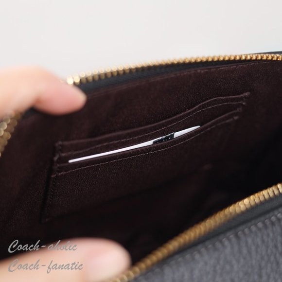 NWT CQ047 Coach X Tom Wesselmann Box Crossbody Leather Black Multi - Picture 9 of 10